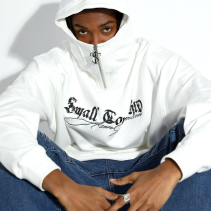 STREET WAVE EMBROIDERED HOODIE I-0048