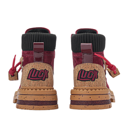 RETRO THICK-BOTTOM BOOTS I-0037