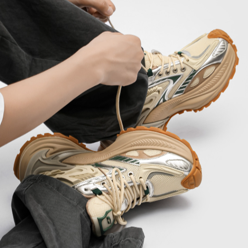 RETRO BREATHABLE JOGGING SHOES I-0225