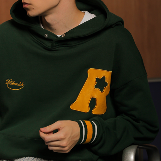 RETRO HOODIE PULLOVER I-0002