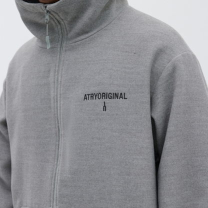 HEAVYWEIGHT TWEED HOODIE JACKET I-0077