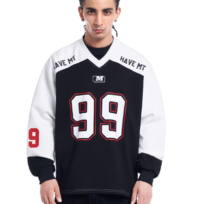 RETRO LETTERED SWEATSHIRT I-0184