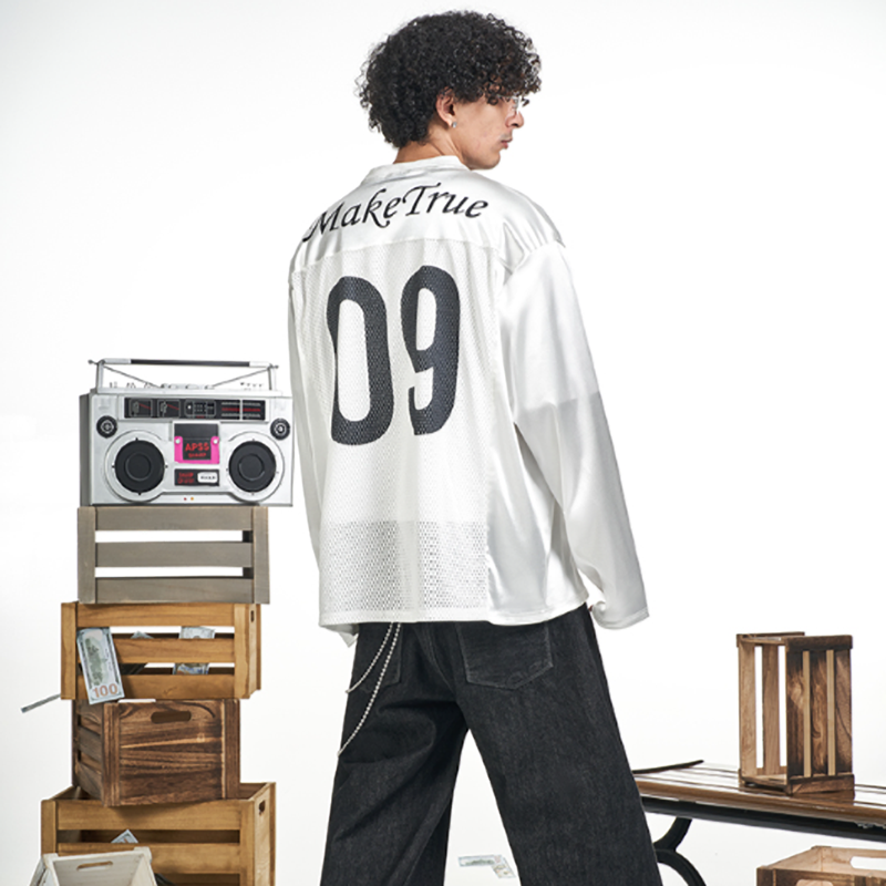 BREATHABLE LONG SLEEVE SPORTS TEE I-0039