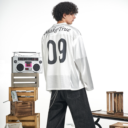 BREATHABLE LONG SLEEVE SPORTS TEE I-0039