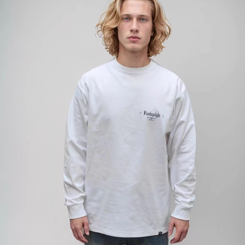 RETRO BBOY OVERSIZED LONG SLEEVE TEE I-0123