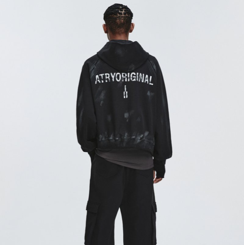 DESTRUCTION PRINT HOODIE I-0074