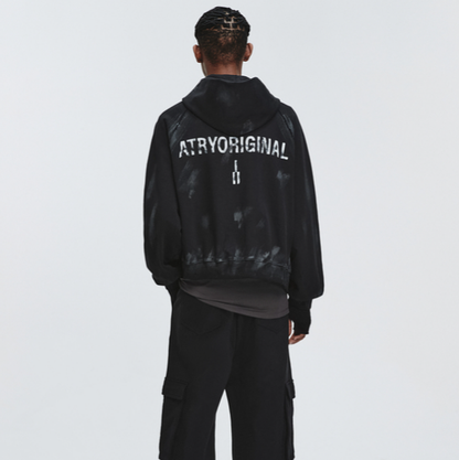 DESTRUCTION PRINT HOODIE I-0074