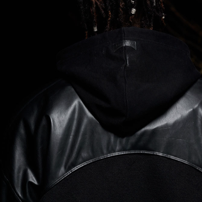 TWEED BIKER JACKET I-0056