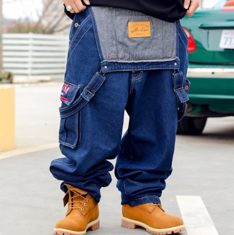 CASUAL STRAPPY DENIM OVERALLS I-0129