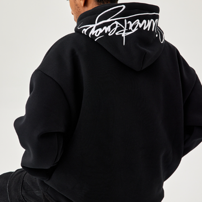 EMBROIDERED HEAVYWEIGHT HOODIE I-0064