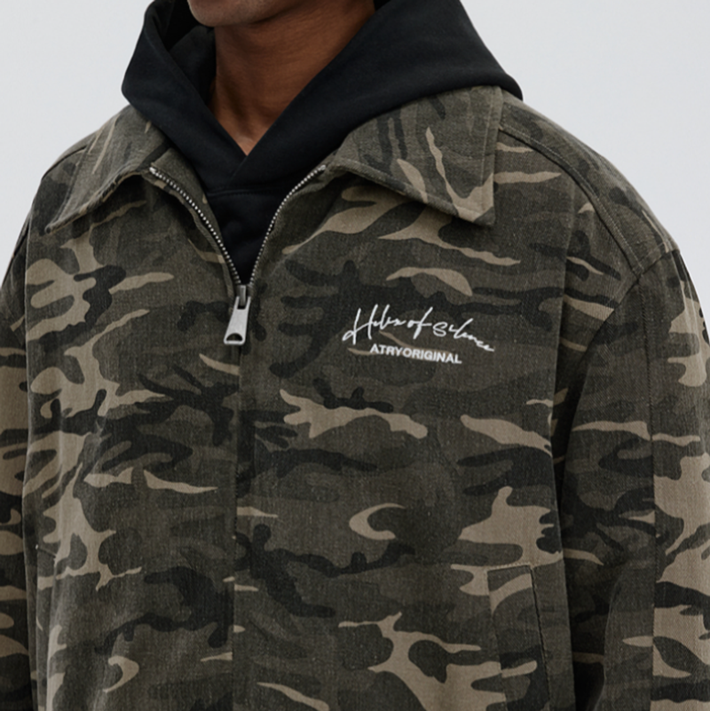 CAMOUFLAGE TRACKER JACKET I-0072