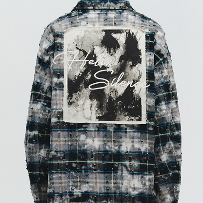 HEAVY DAMAGE EMBROIDERY SHIRT I-0085