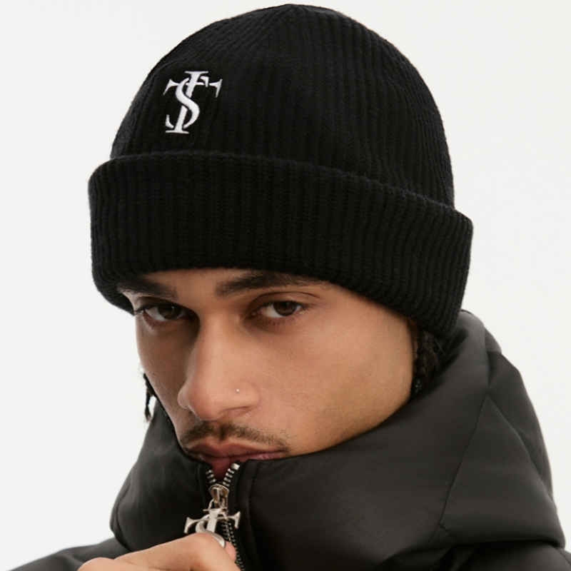 KNITTED BAKLAVA HAT WITH FACE MASK I-0046