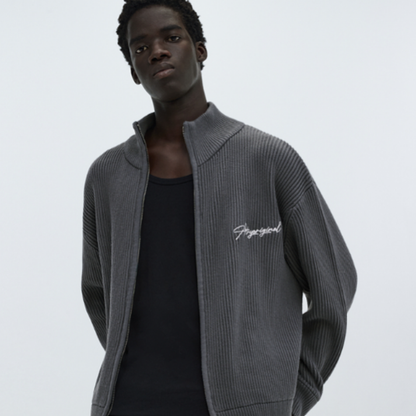 EMBROIDERED FLORAL CARDIGAN I-0091