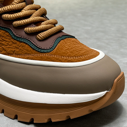 LACE-UP THICK SOLE SNEAKERS I-0191