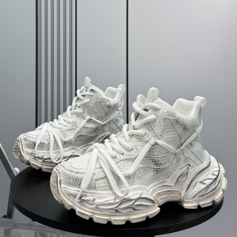 HIGH-TOP THICK SOLE SNEAKERS I-0146