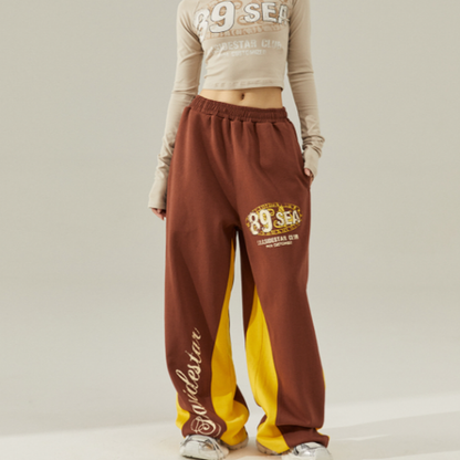 COLORFUL WIDE-LEG JAZZ PANTS I-0098