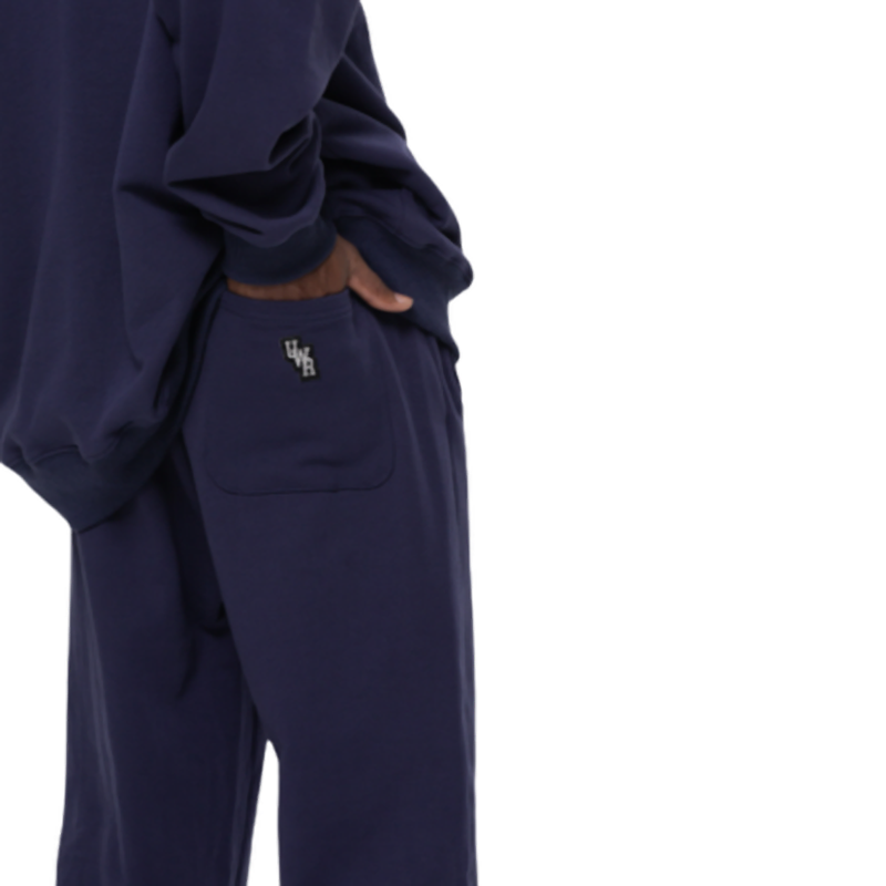 EMBROIDERED TERRY SWEATPANTS I-0016