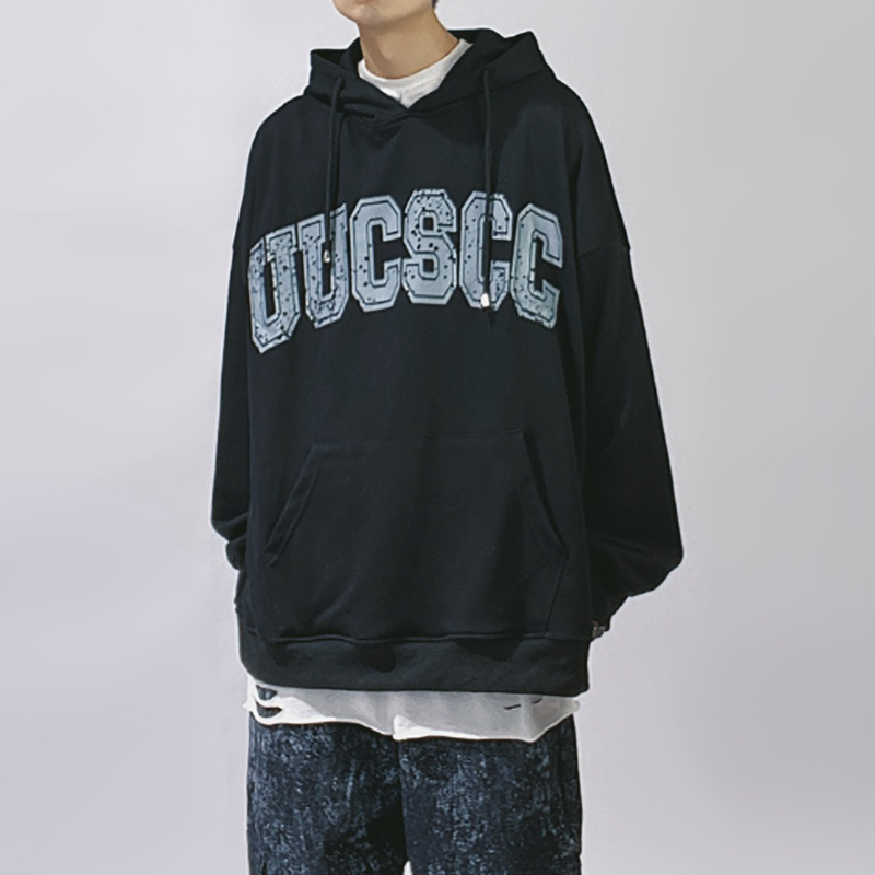 RETRO HIP-HOP HOODED SWEATSHIRT I-0149