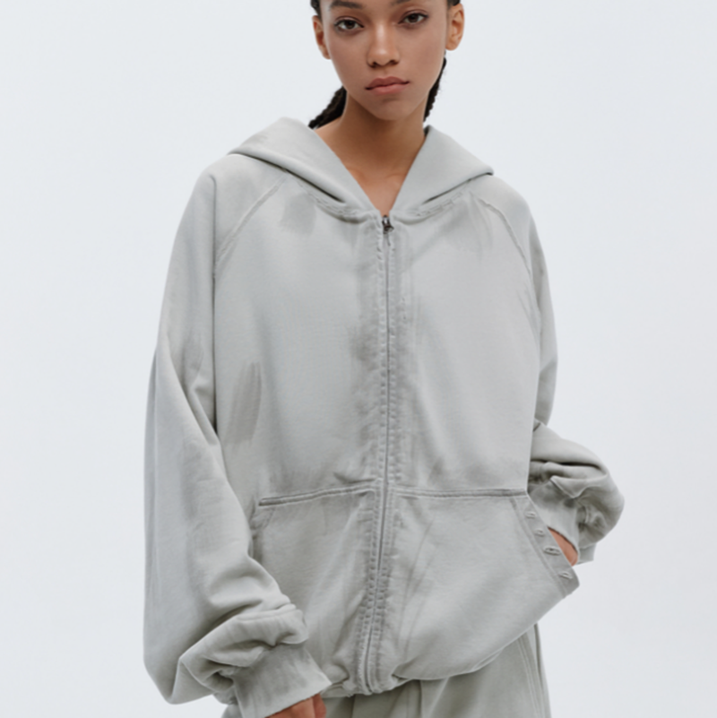 DESTRUCTION PRINT HOODIE I-0074