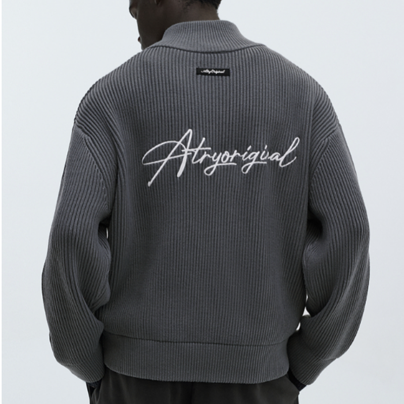 EMBROIDERED FLORAL CARDIGAN I-0091