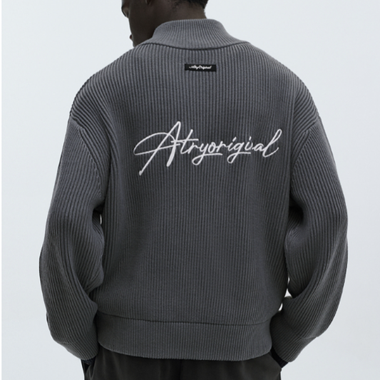 EMBROIDERED FLORAL CARDIGAN I-0091