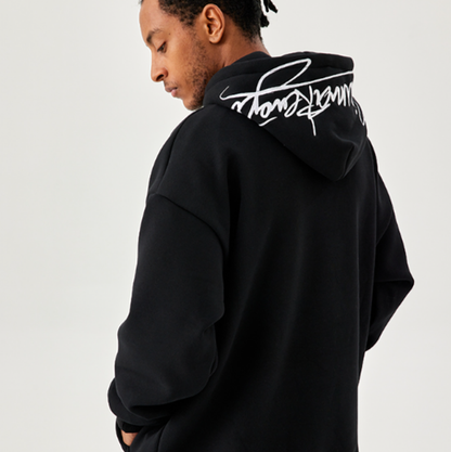 EMBROIDERED HEAVYWEIGHT HOODIE I-0064