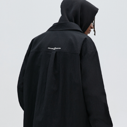 PEPLUM LONG SLEEVE SHIRT I-0093