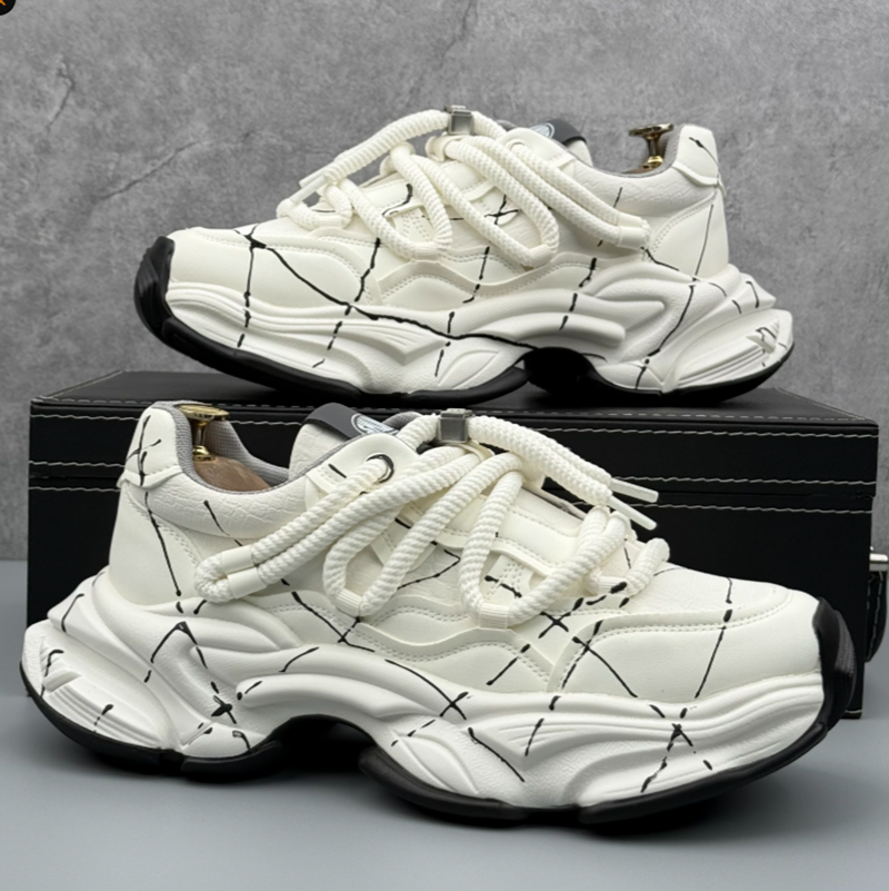 THICK SOLE SPORTS SNEAKERS I-0200