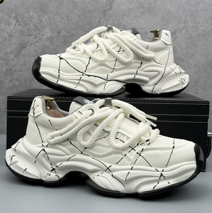 THICK SOLE SPORTS SNEAKERS I-0200
