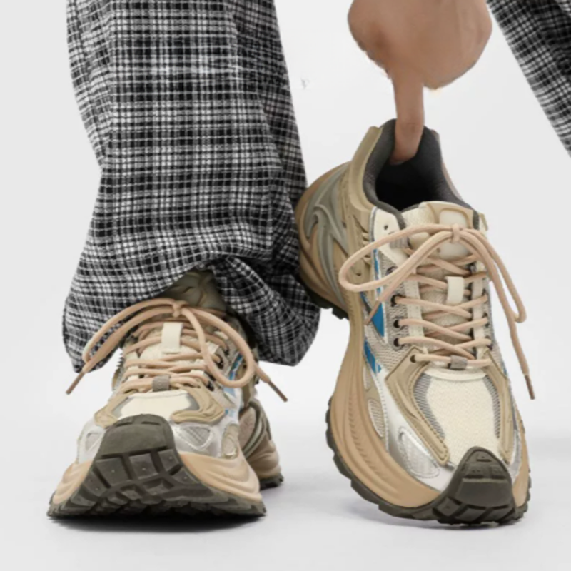 RETRO BREATHABLE JOGGING SHOES I-0225