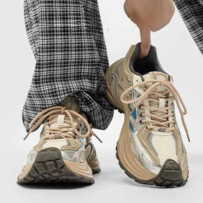 RETRO BREATHABLE JOGGING SHOES I-0225