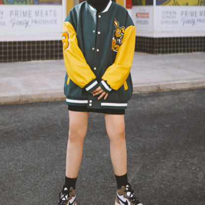 VINTAGE HIP HOP JACKET I-0195