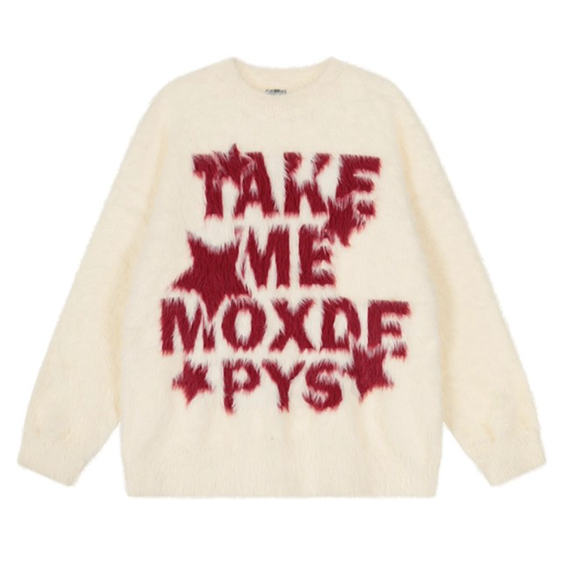 RETRO KNIT SWEATER I-0180