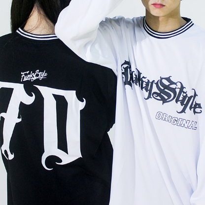 FUNKY CHICANO HIP HOP LONG SLEEVE TEE I-0109