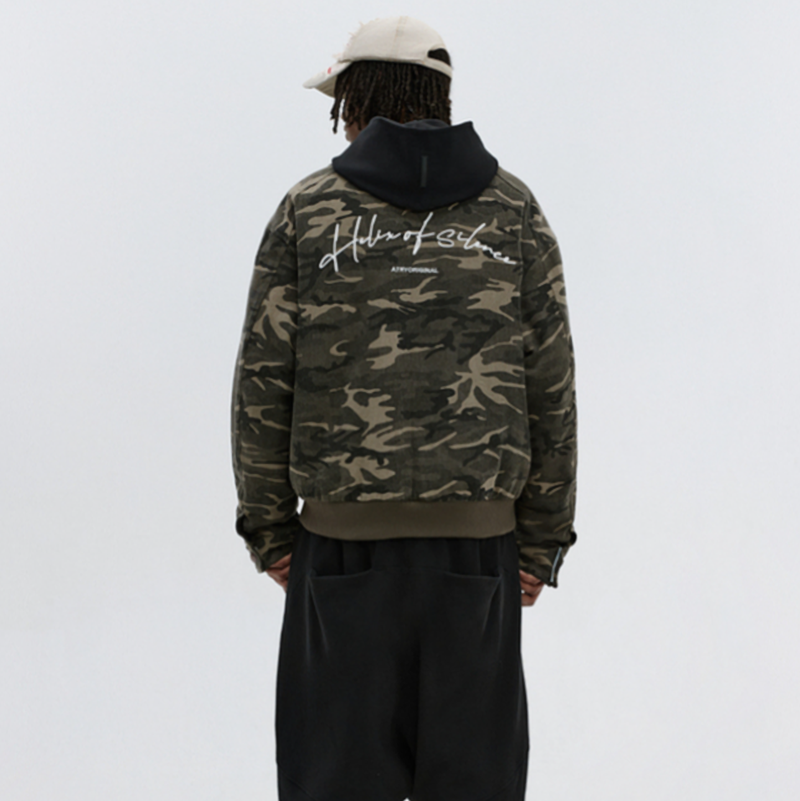 CAMOUFLAGE TRACKER JACKET I-0072
