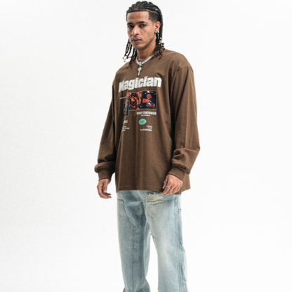 UNISEX COZY COTTON LONG SLEEVE TEE I-0158