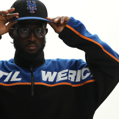 COLORBLOCKED HIP-HOP PULLOVER I-0060