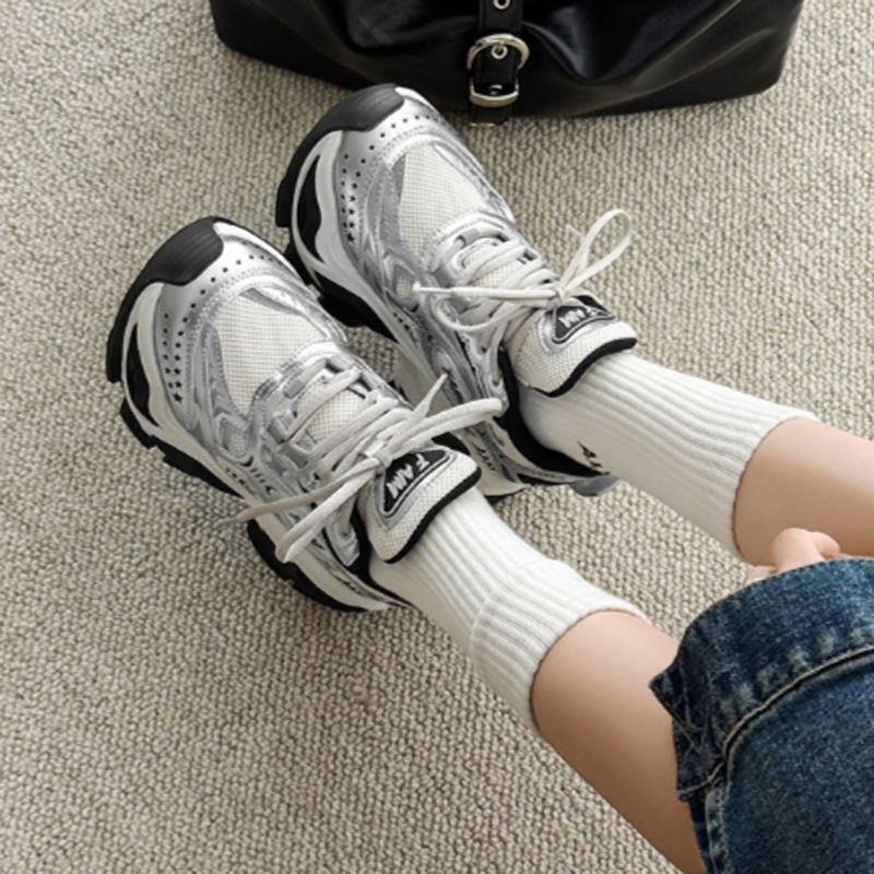 SPRING RED CASUAL SNEAKERS I-0224