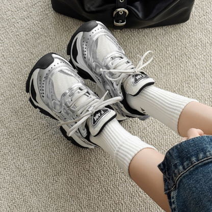 SPRING RED CASUAL SNEAKERS I-0224