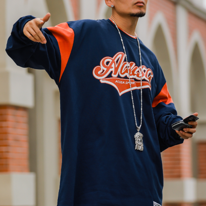 RETRO HIP-HOP COLORBLOCK TEE I-0125