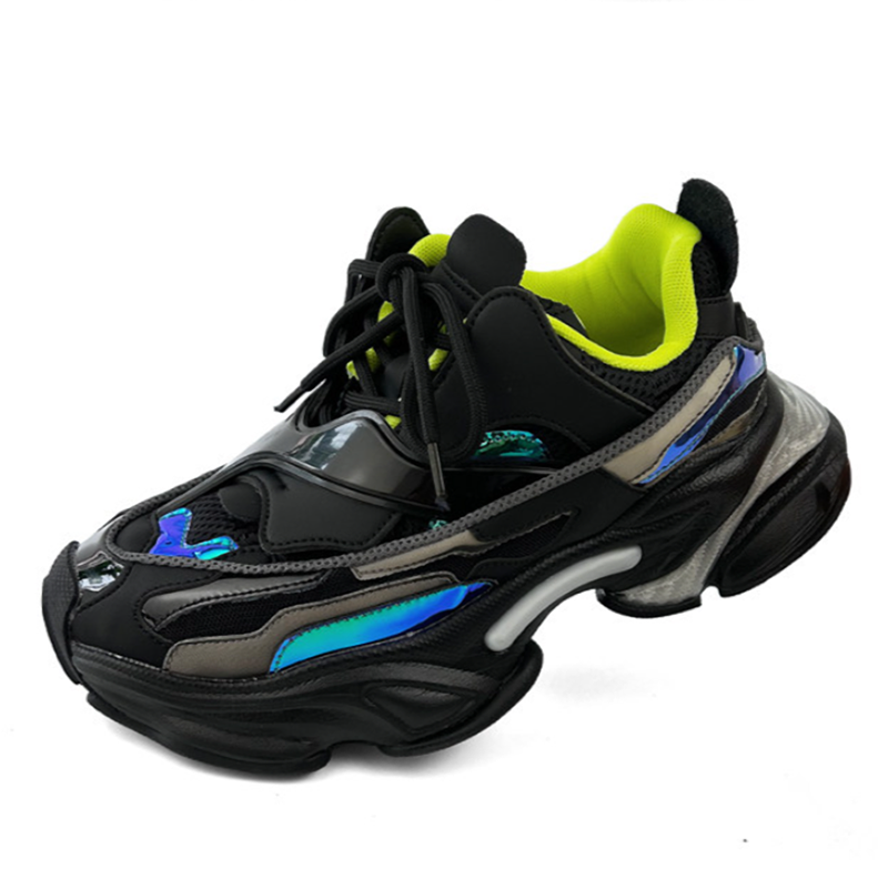 ELEVATED MESH CASUAL SNEAKERS I-0249