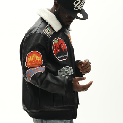 HEAVY DUTY EMBROIDERED JACKET I-0181