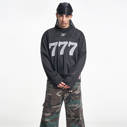 HIPSTER SKELETON HOCKEY SHIRT I-0020