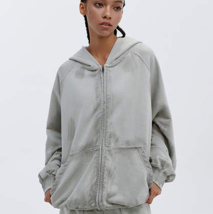 DESTRUCTION PRINT HOODIE I-0074