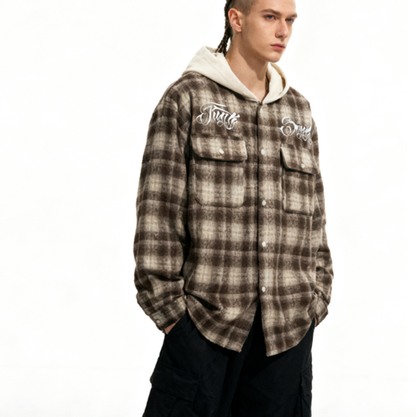 FUNKY BBOY HOODED SHIRT I-0175