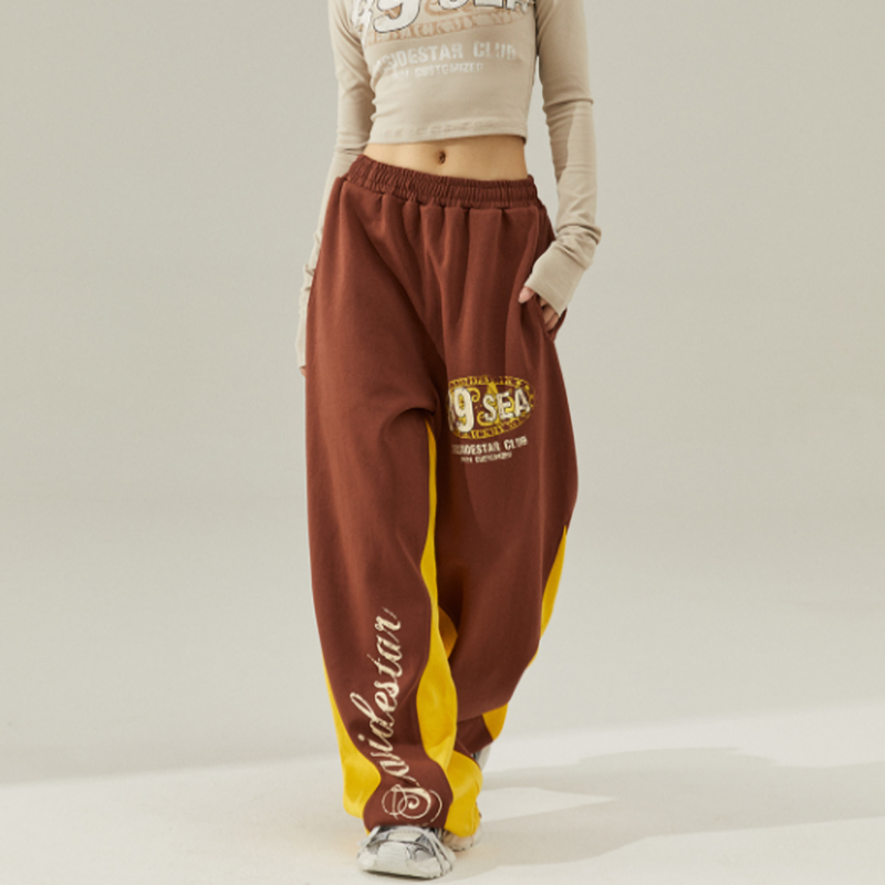 COLORFUL WIDE-LEG JAZZ PANTS I-0098