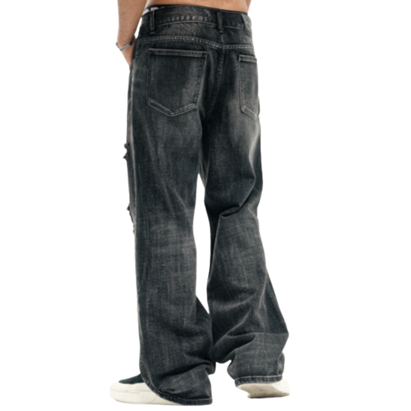 VINTAGE DISTRESSED JEANS I-0017