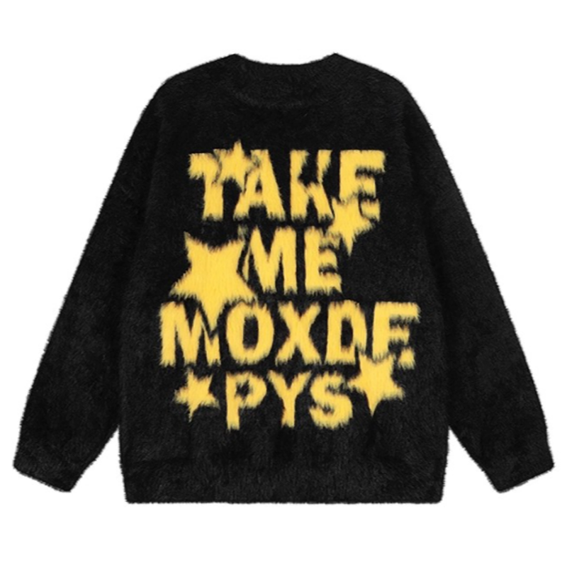 RETRO KNIT SWEATER I-0180