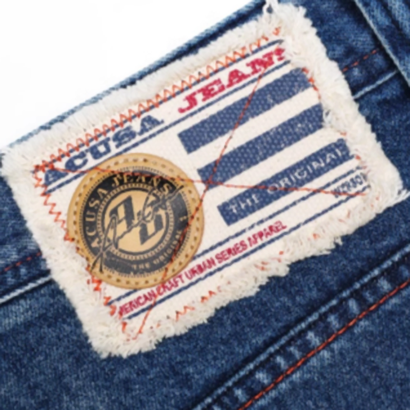 MID-RISE DURABLE DENIM PANTS I-0130